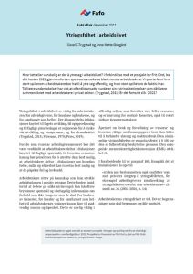 Ytringsfrihet i arbeidslivet