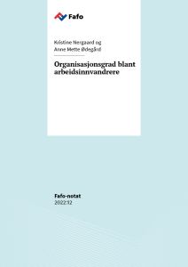 Organisasjonsgrad blant arbeidsinnvandrere