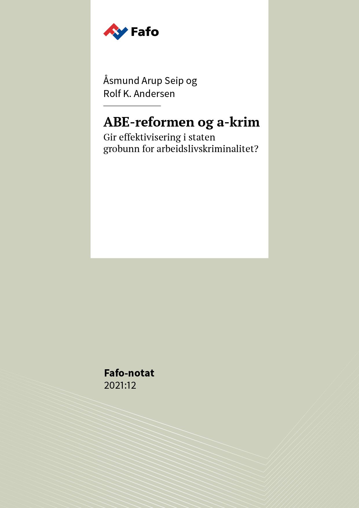 ABE-reformen og a-krim