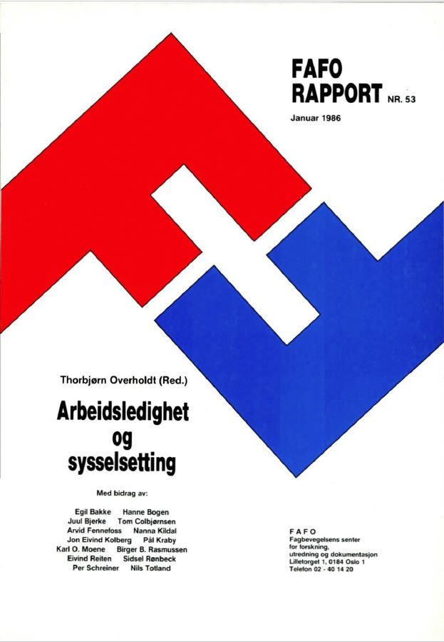 Arbeidsledighet og sysselsetting
