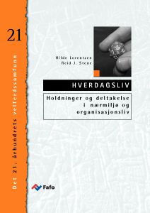 Holdninger og deltakelse i nærmiljø og organisasjonsliv