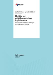 Heltids- og deltidsansettelser i sykehusene