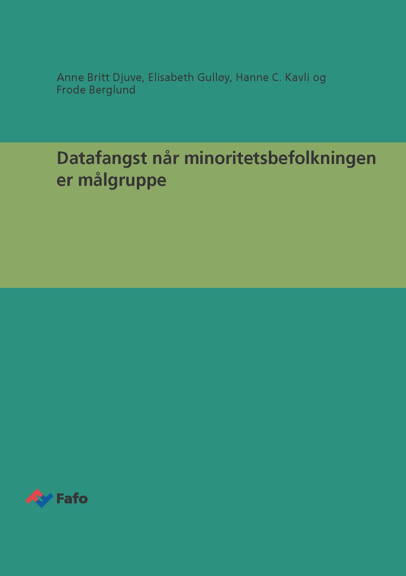 Datafangst når minoritetsbefolkningen er målgruppe