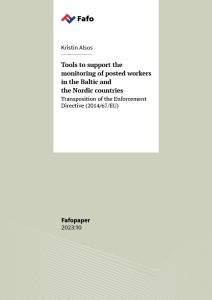 Tools to support the monitoring of posted workers in the Baltic and the Nordic countries