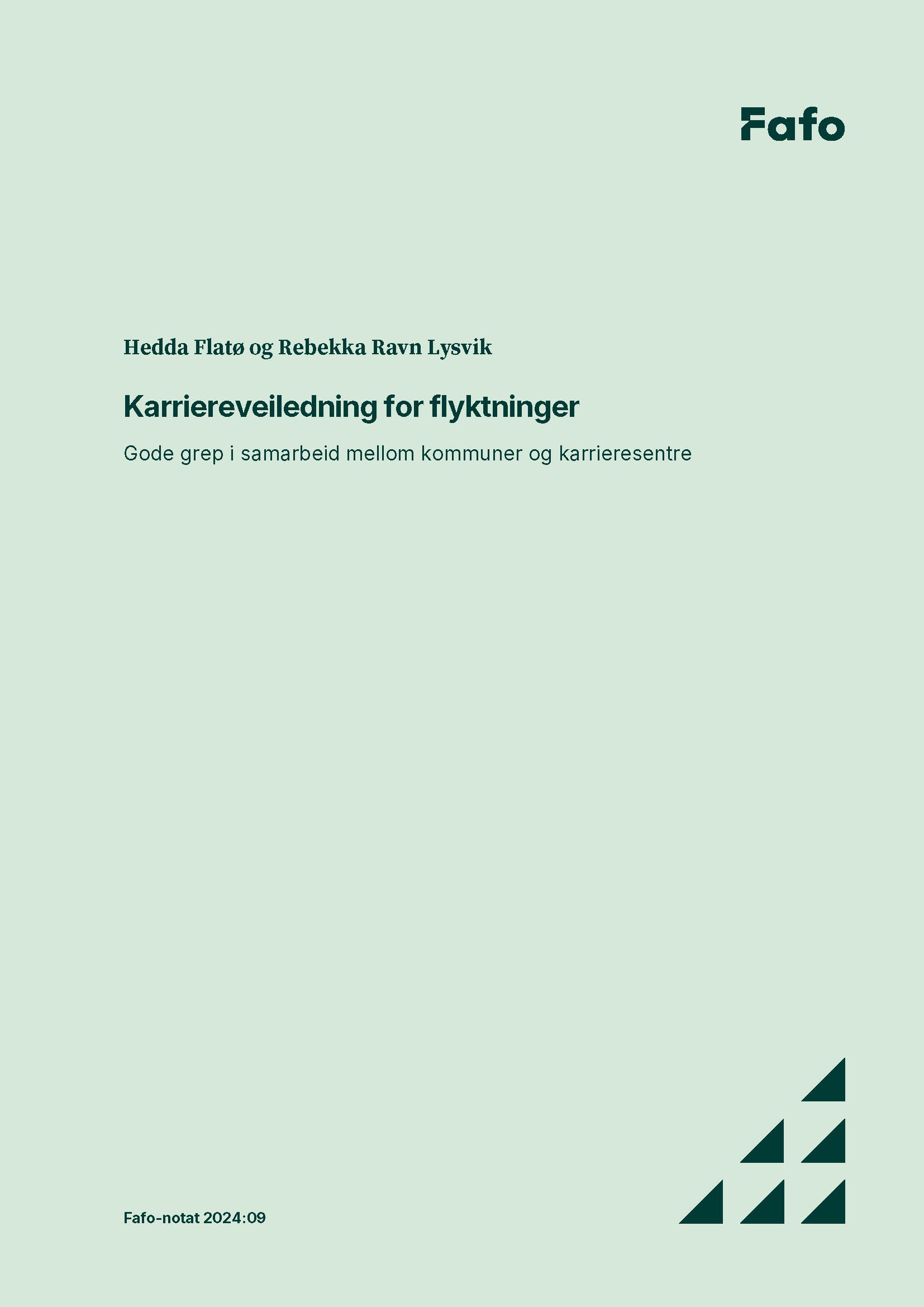 Karriereveiledning for flyktninger