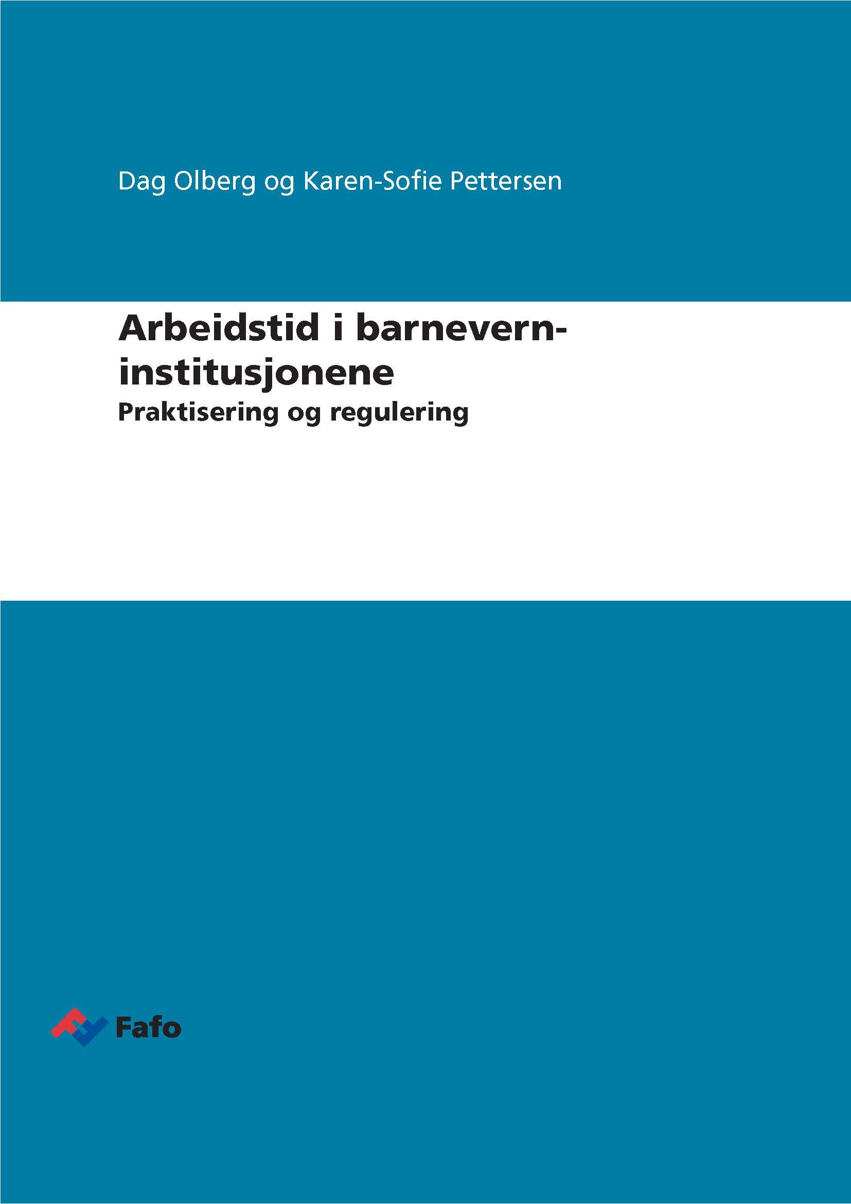 Arbeidstid i barneverninstitusjonene
