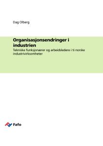 Organisasjonsendringer i industrien
