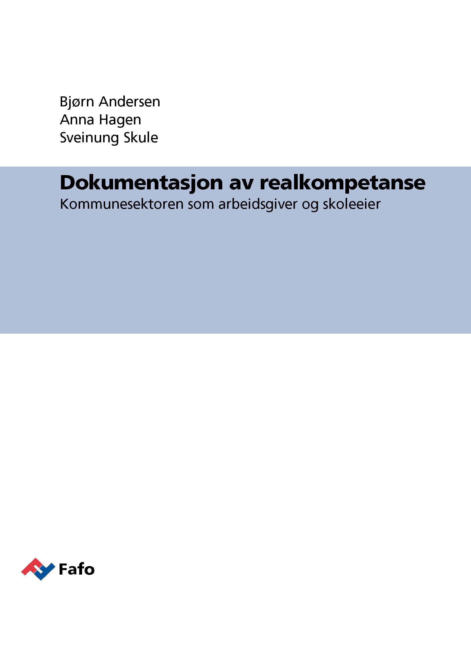 Dokumentasjon av realkompetanse