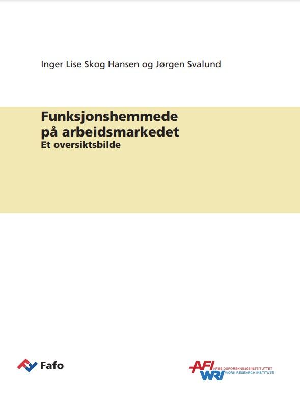 Funksjonshemmede på arbeidsmarkedet