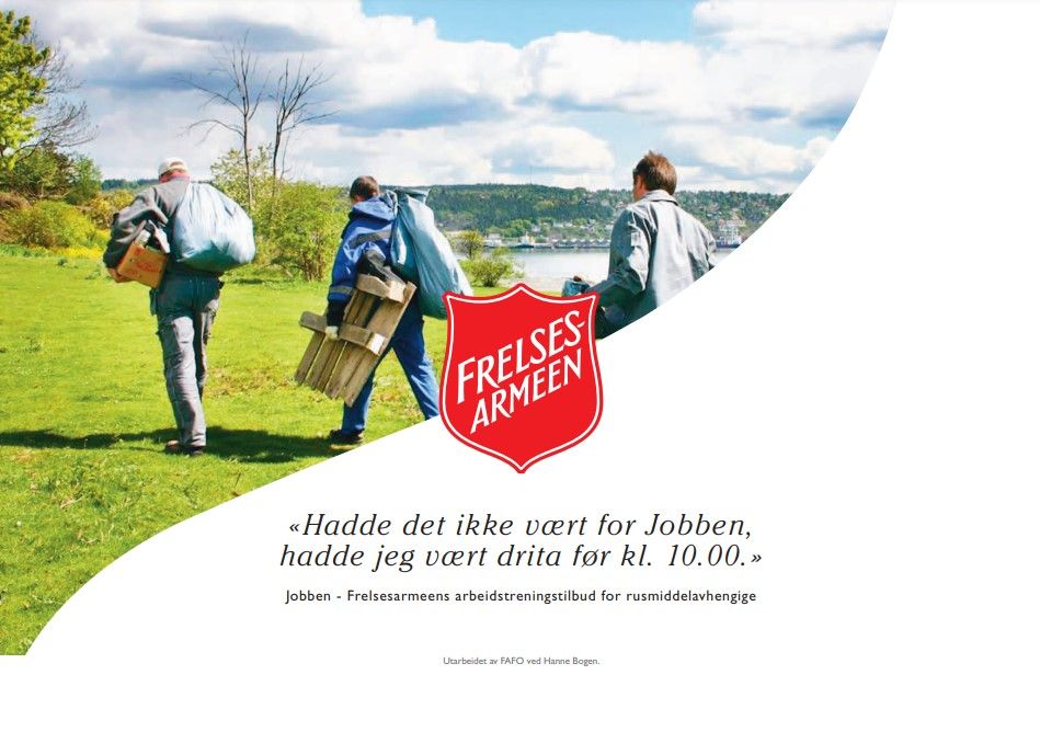 "Hadde det ikke vært for Jobben, hadde jeg vært drita før kl. 10.00."