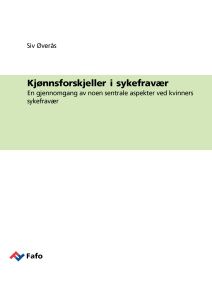 Kjønnsforskjeller i sykefravær