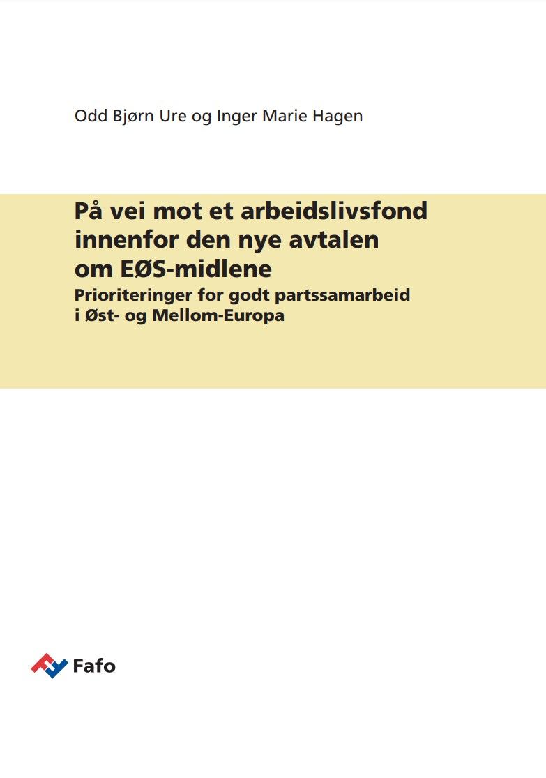 Towards a fund for decent work within the new agreement on Norwegian EEA grants