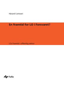 En framtid for LO i Forsvaret