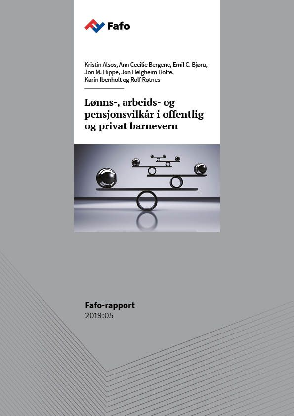Lønns-, arbeids- og pensjonsvilkår i offentlig og privat barnevern