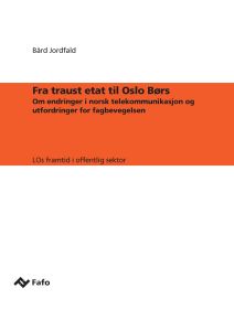 Fra traust etat til Oslo Børs