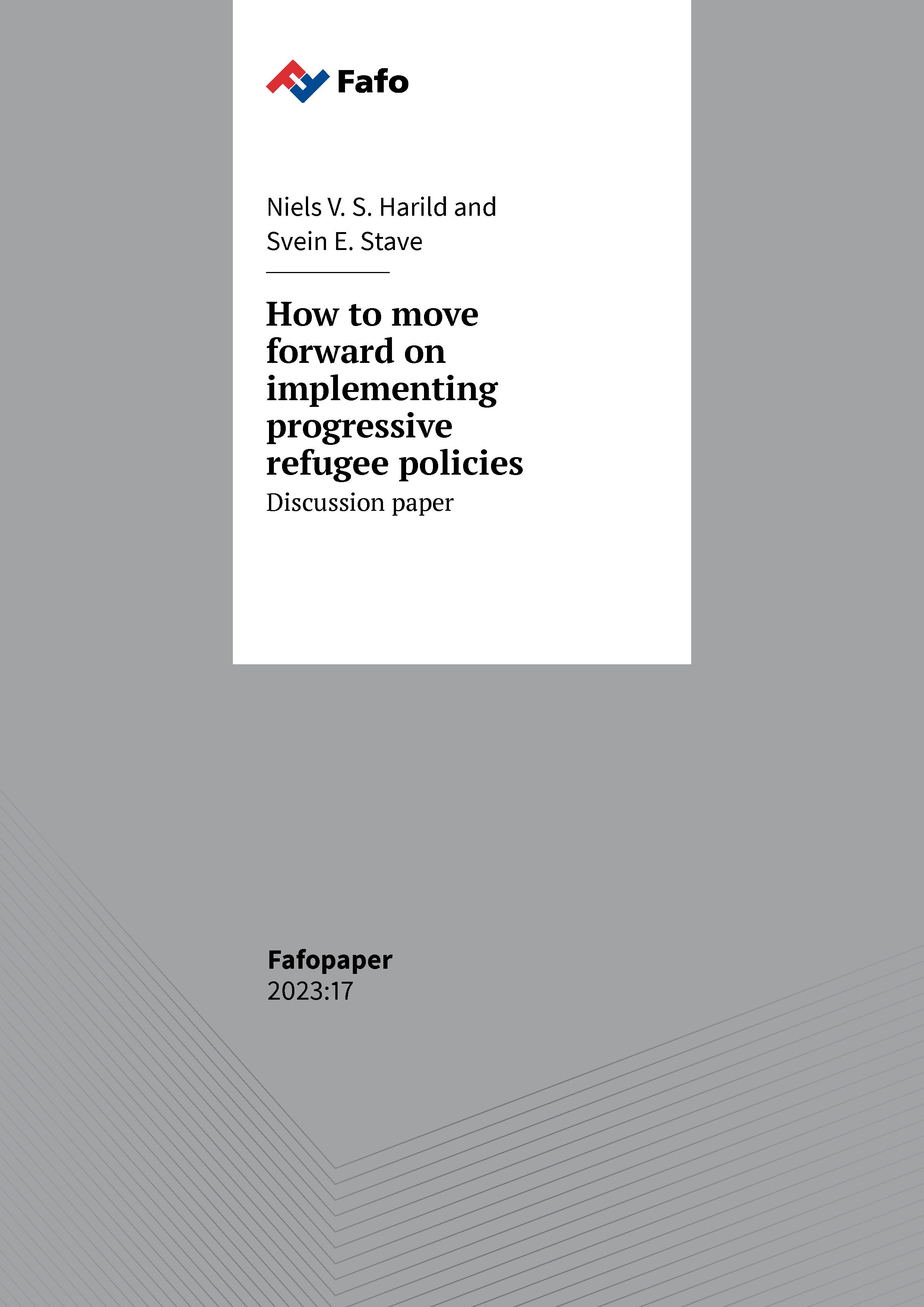 How to move forward on implementing progressive refugee policies