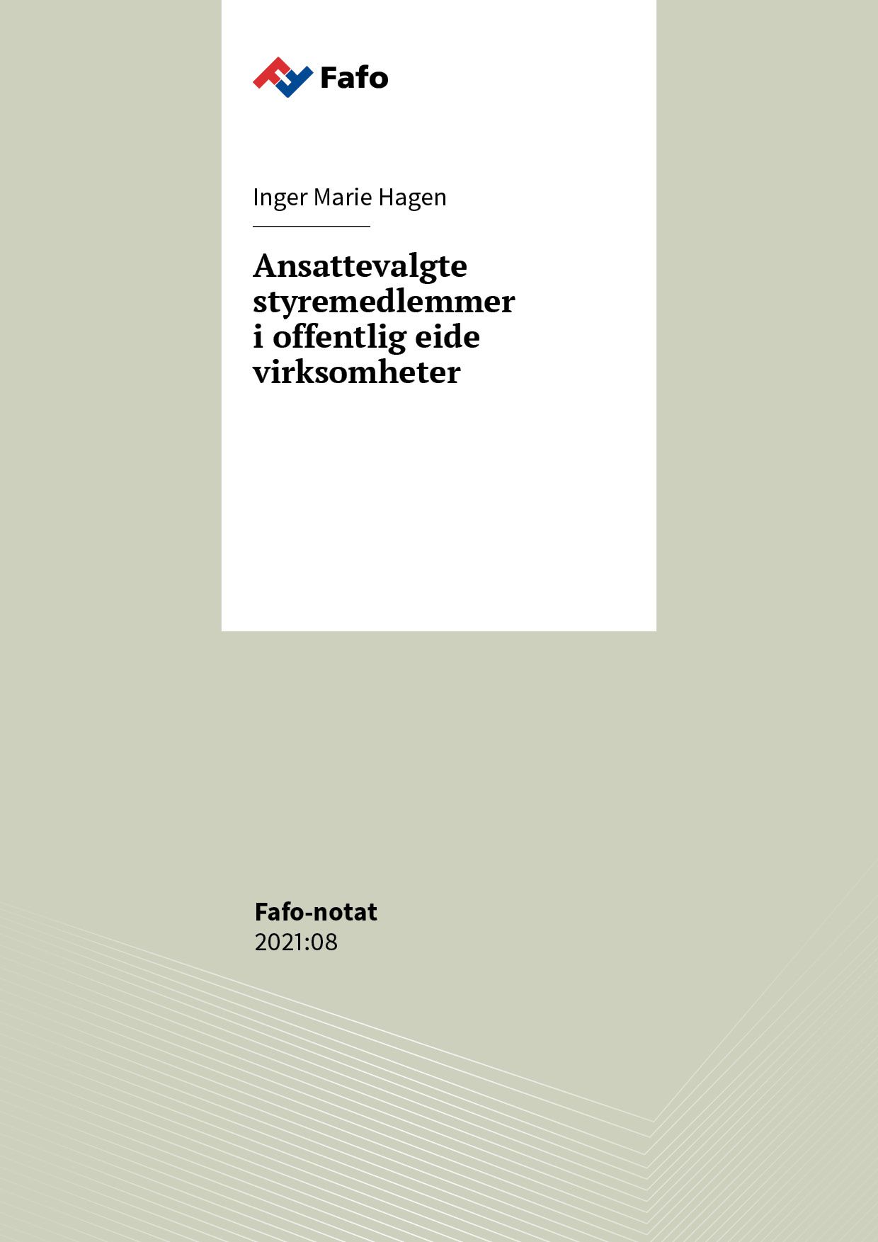 Ansattevalgte styremedlemmer i offentlig eide virksomheter