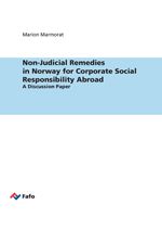 Non-Judicial Remedies in Norway for Corporate Social Responsibility Abroad
