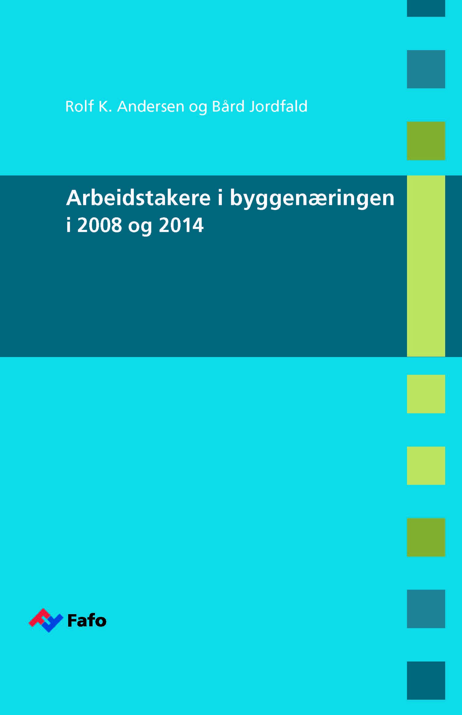 Arbeidstakere i byggenæringen i 2008 og 2014