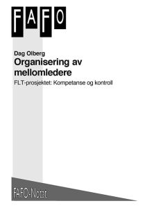 Organisering av mellomledere