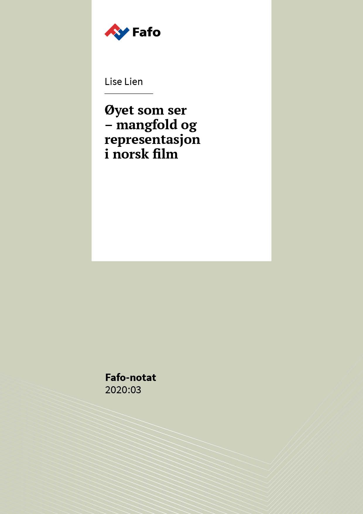 Øyet som ser – mangfold og representasjon i norsk film