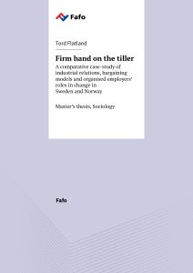 Firm hand on the tiller