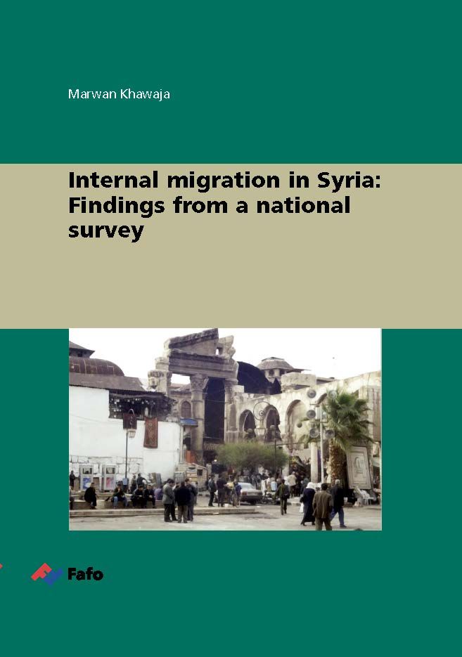 Internal migration in Syria: Findings from a national survey