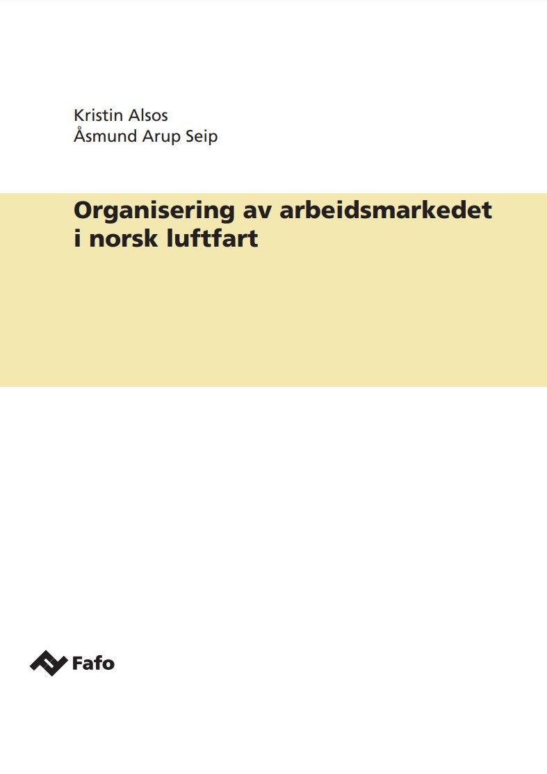 Organisering av arbeidsmarkedet i norsk luftfart