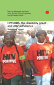 HIV/AIDS, the disability grant and ARV adherence
