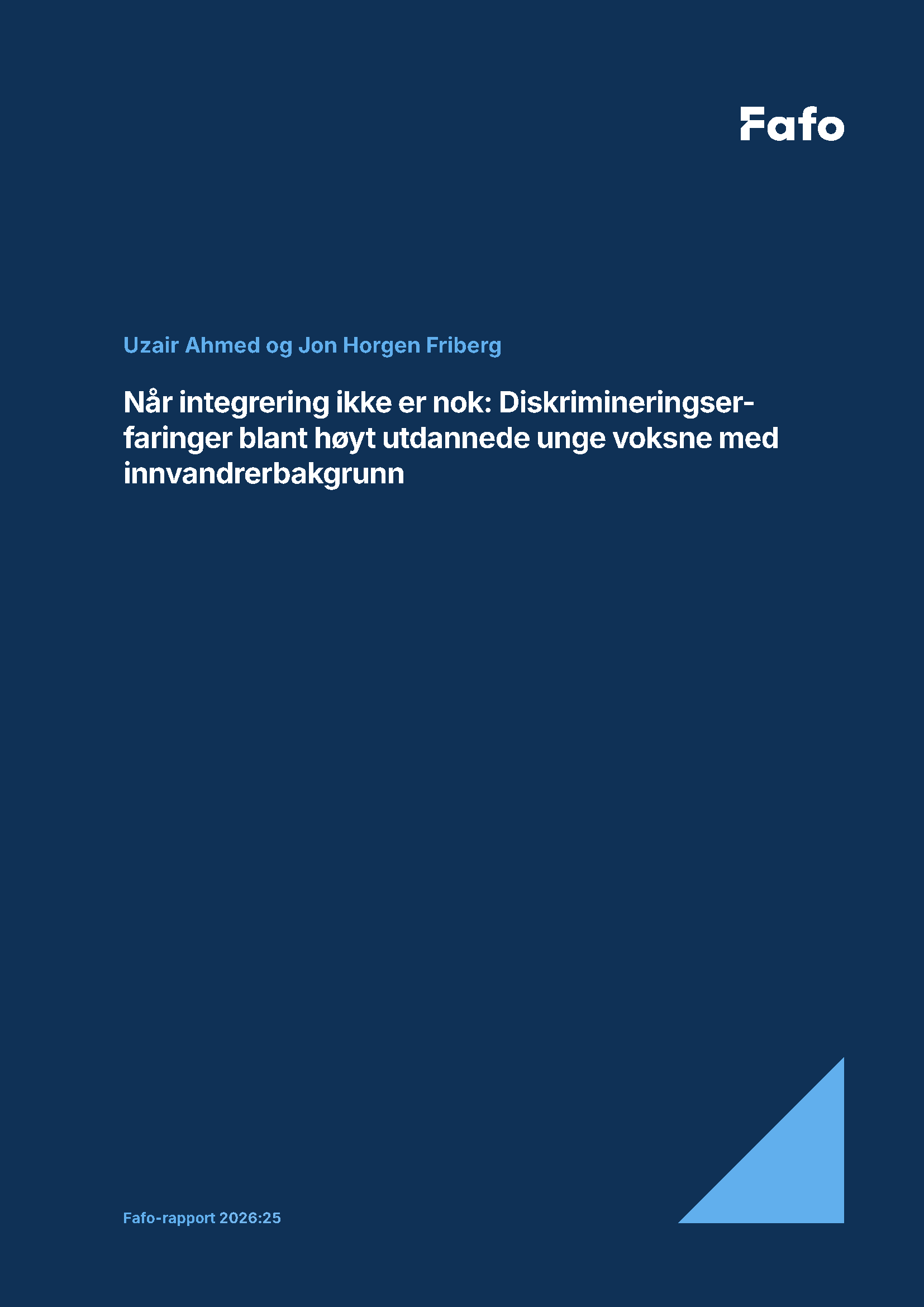 Når integrering ikke er nok