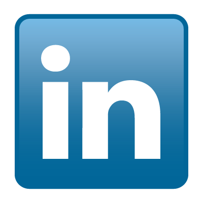linkedin icon logo vector